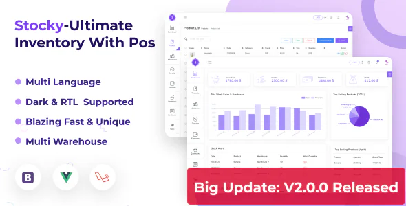 Stocky - POS with Inventory Management & HRM