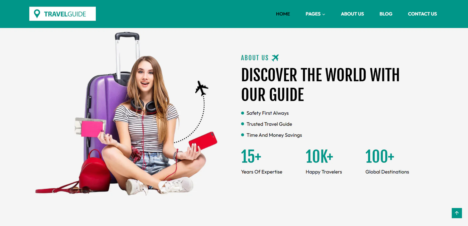 Travel Guide - Travel Agency And Luxury Travel WordPress Elementor Theme WordPress Theme